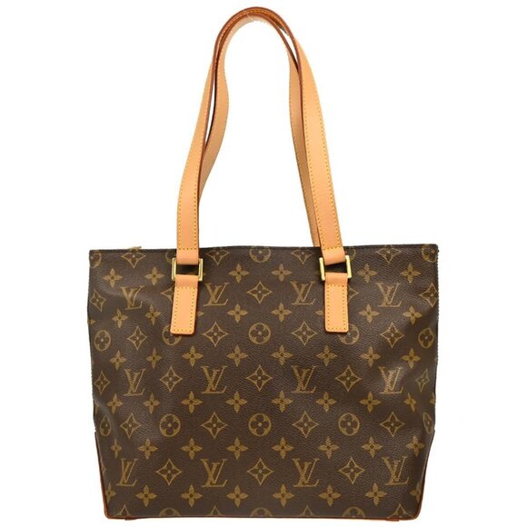 Louis Vuitton Monogram Cabas Piano Shoulder Tote Bag M51148 VI0092 176780 - Picture 1 of 10